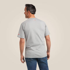 FR Work Crew T-Shirt Men - SILVER FOX
