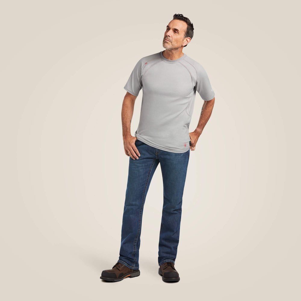 FR Work Crew T-Shirt Men - SILVER FOX
