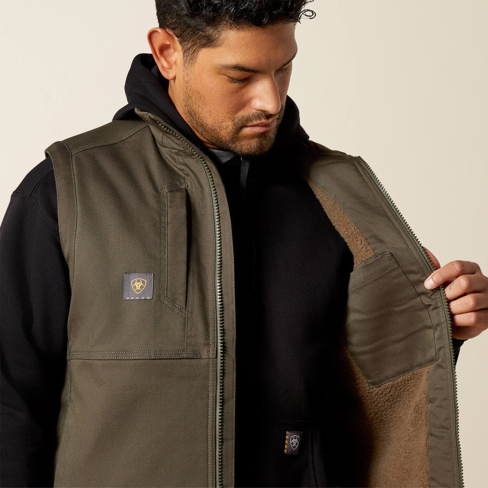 Rebar DuraCanvas Vest Men - EARTH