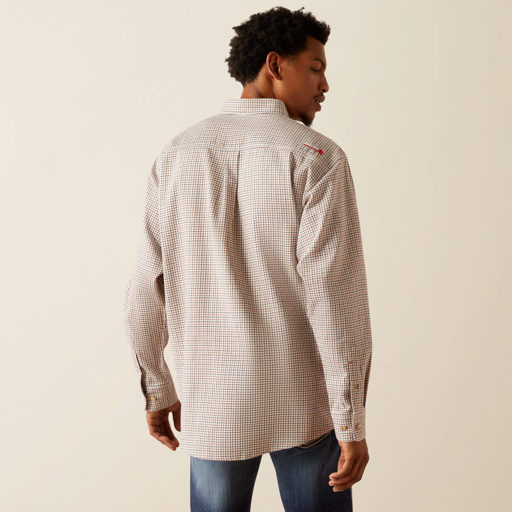FR Gasket Work Shirt Men - WHITE ONYX