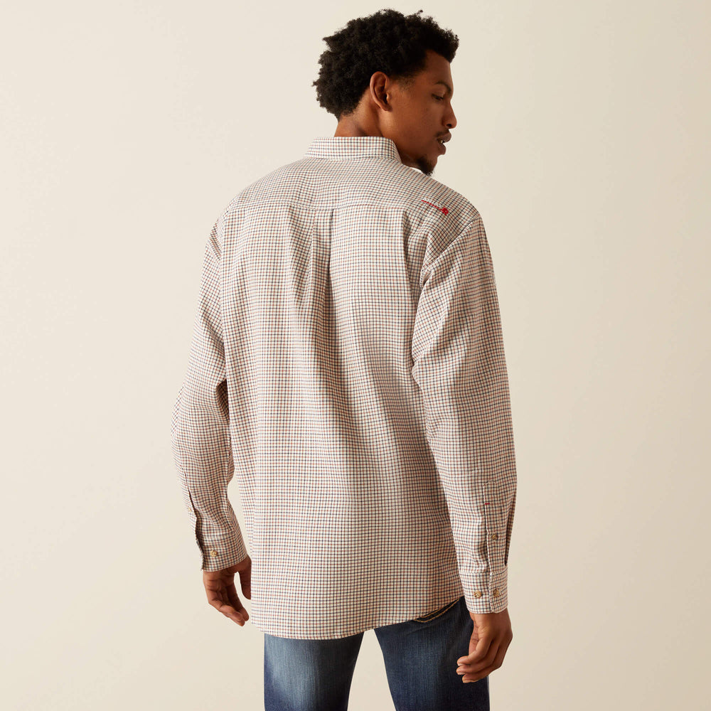 FR Gasket Work Shirt Men - WHITE ONYX