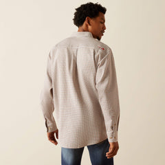 FR Gasket Work Shirt Men - WHITE ONYX