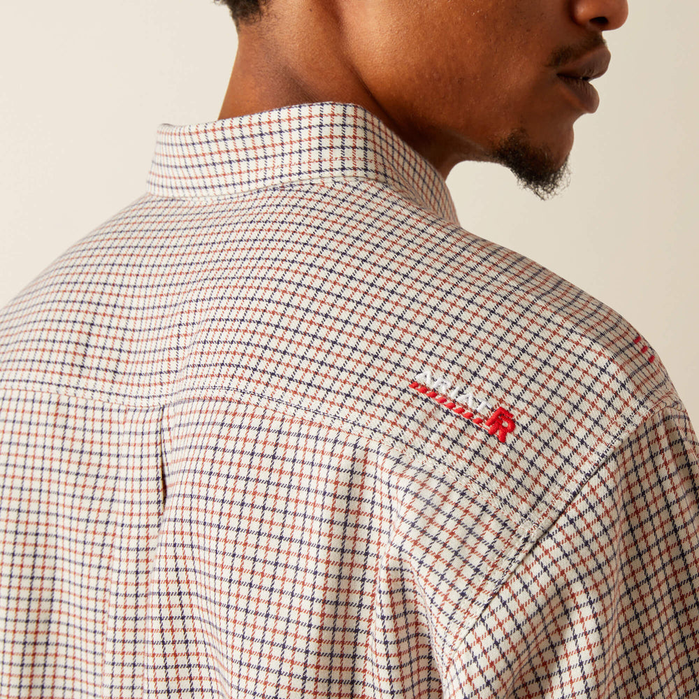 FR Gasket Work Shirt Men - WHITE ONYX