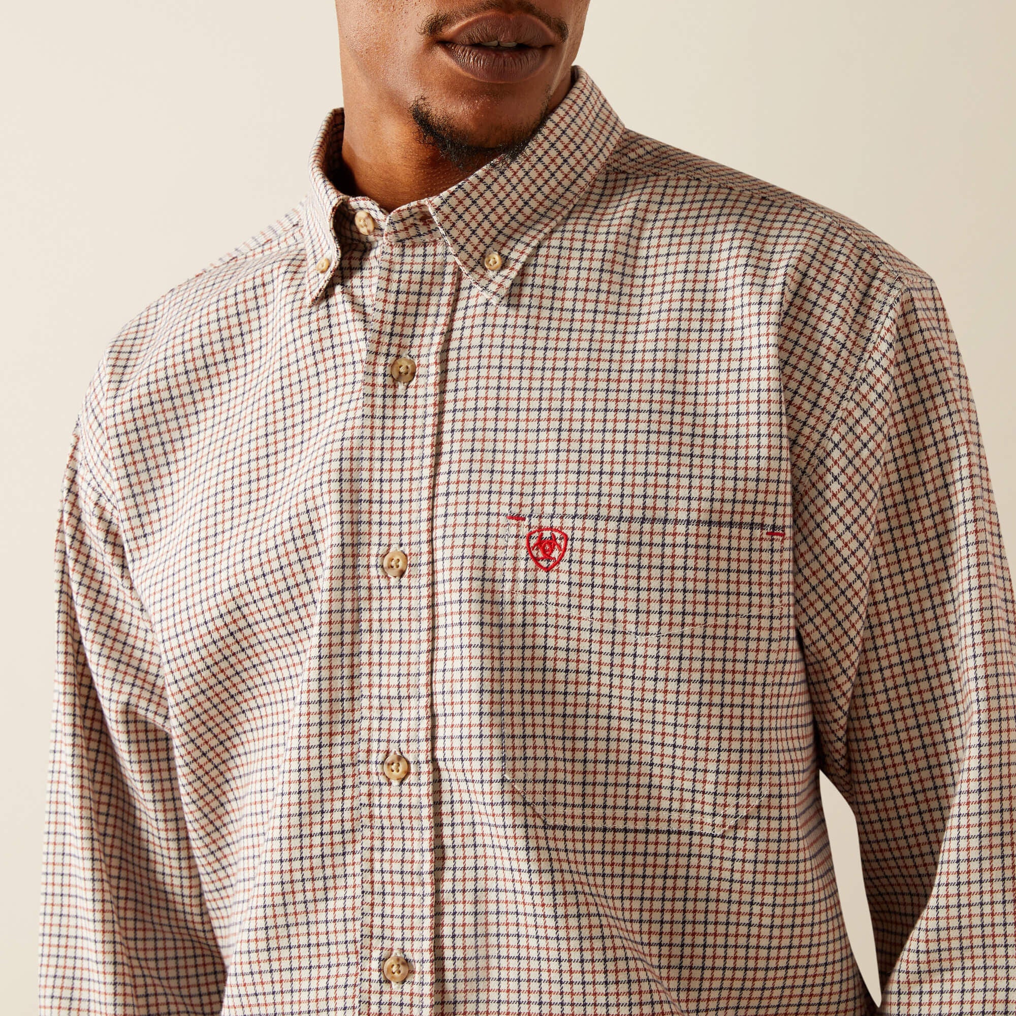 FR Gasket Work Shirt Men - WHITE ONYX