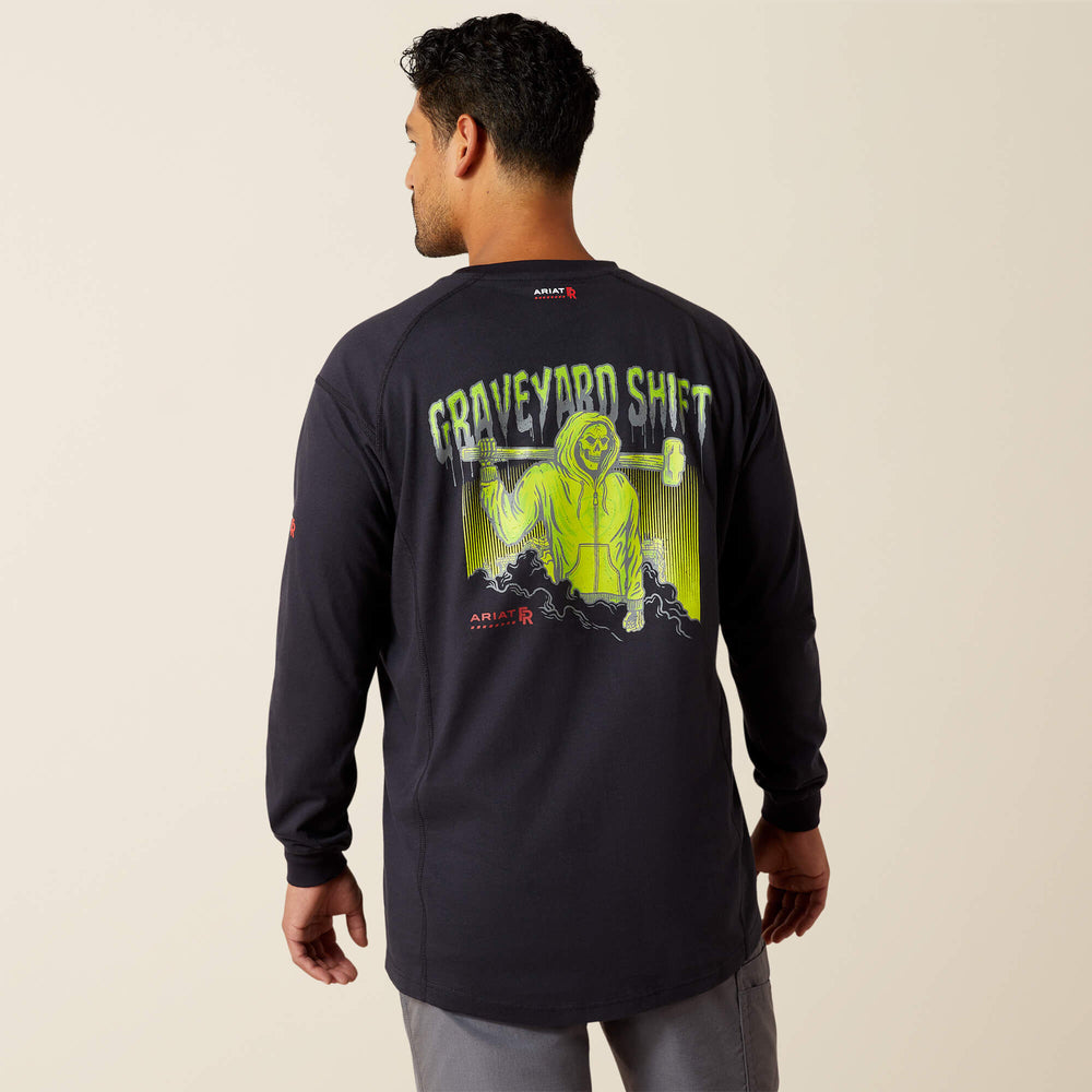 FR Air Graveyard Shift T-Shirt Men - BLACK
