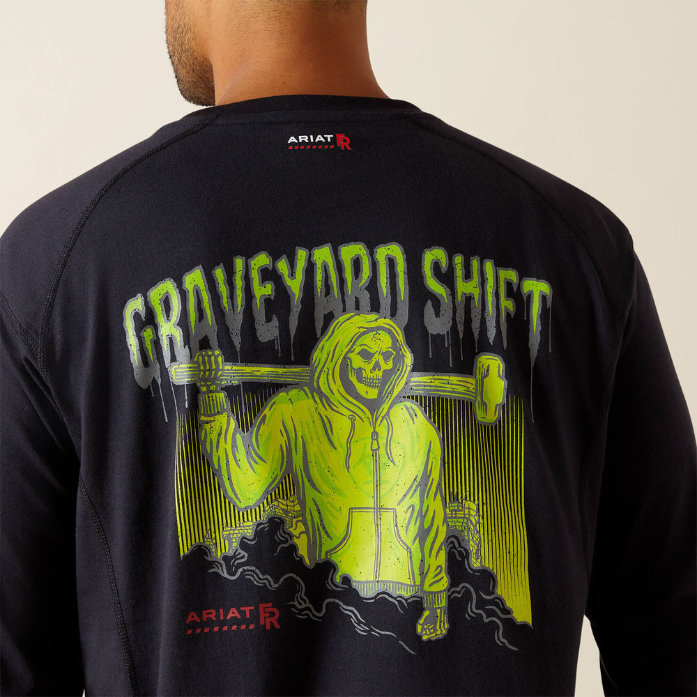 FR Air Graveyard Shift T-Shirt Men - BLACK