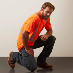 Rebar Hi-Vis ANSI T-Shirt Men - HI-VIS ORANGE