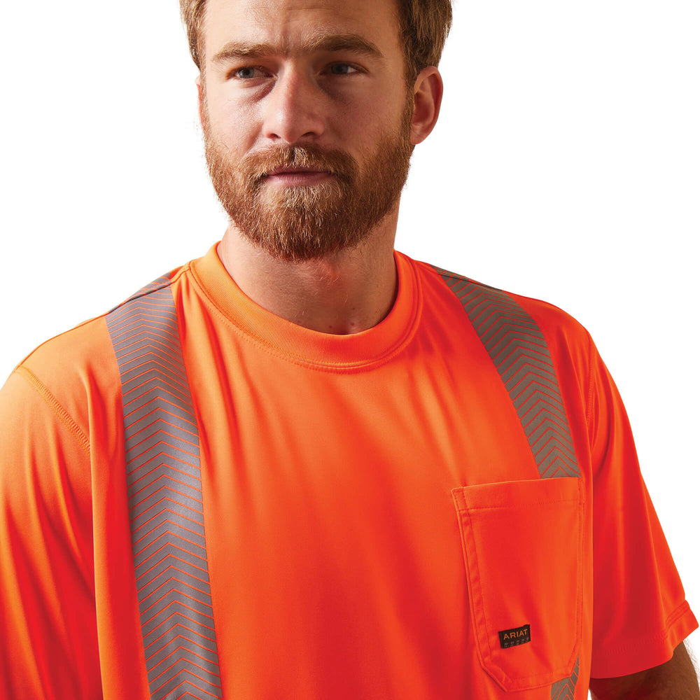 Rebar Hi-Vis ANSI T-Shirt Men - HI-VIS ORANGE