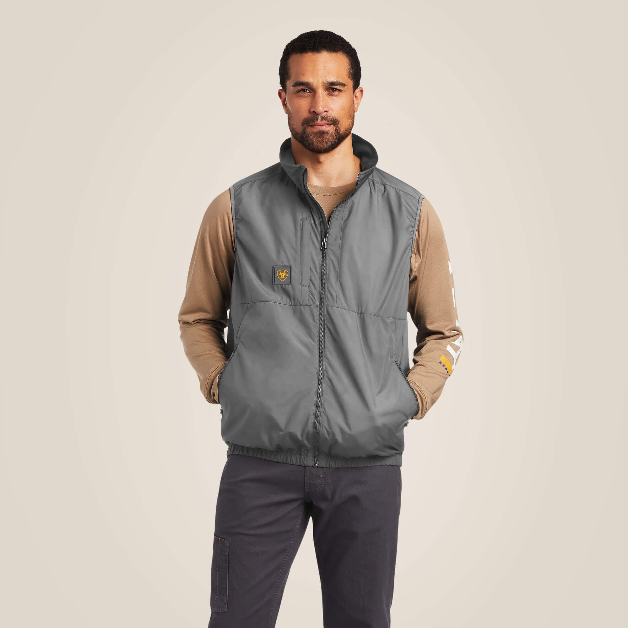 Rebar Elite Series Wind Chill Vest Men - REBAR GRAY