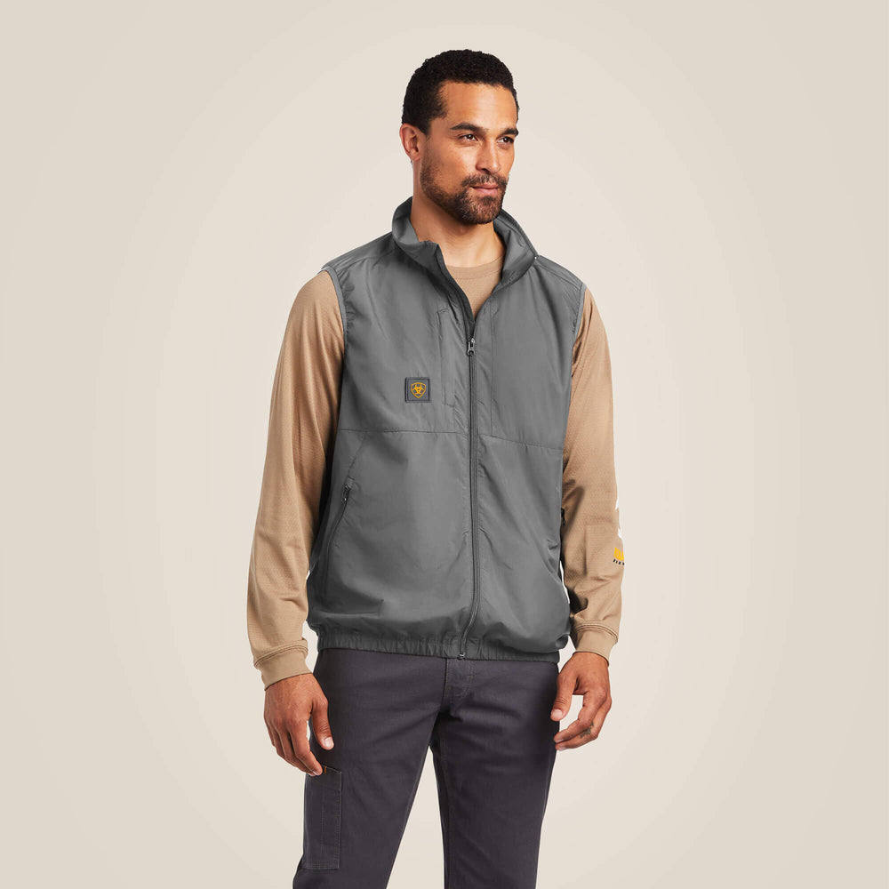 Rebar Elite Series Wind Chill Vest Men - REBAR GRAY