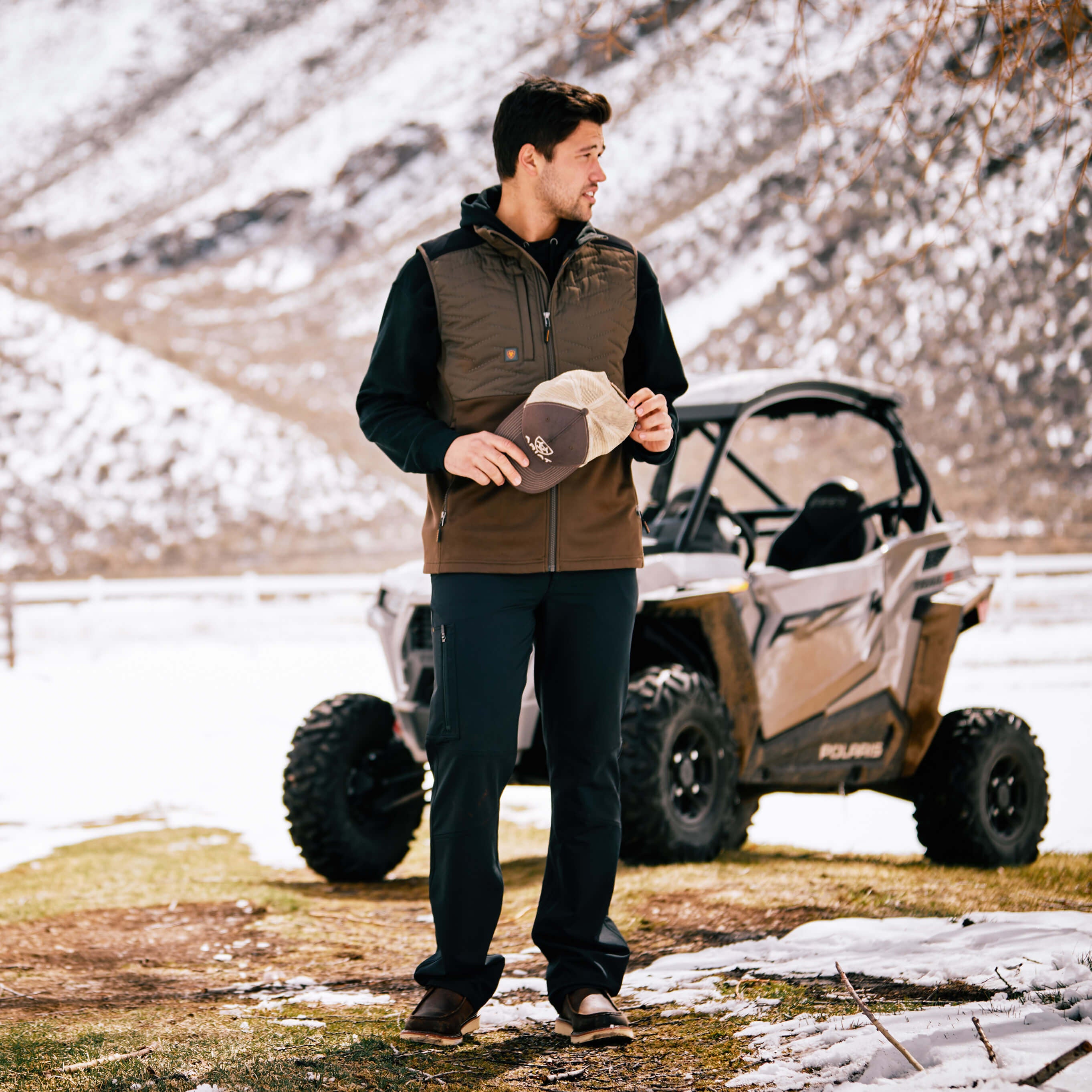 Rebar Cloud 9 Insulated Vest Men - WREN