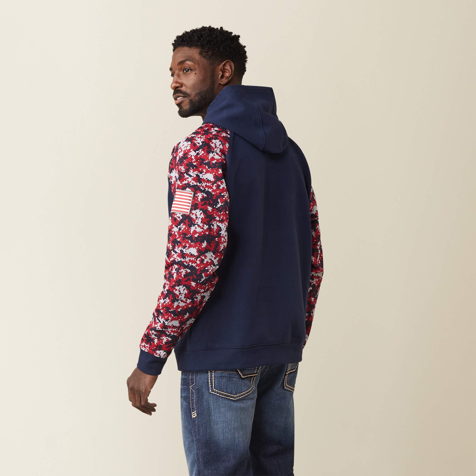 FR DuraStretch Patriot Hoodie Men - ALLOY PATRIOT