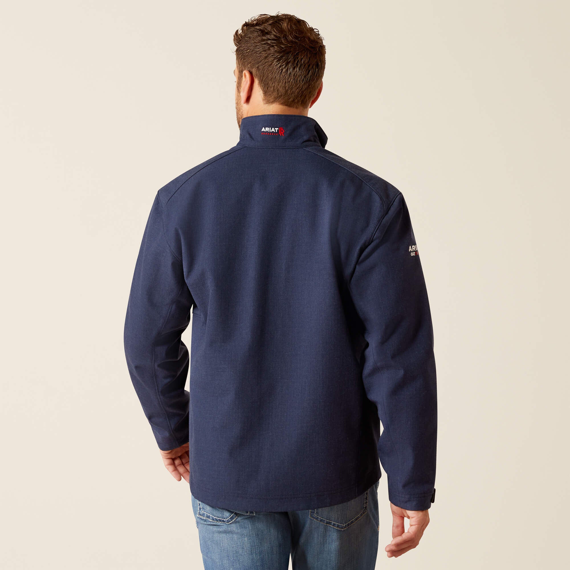 FR Team Logo Jacket Men - NAVY/USA