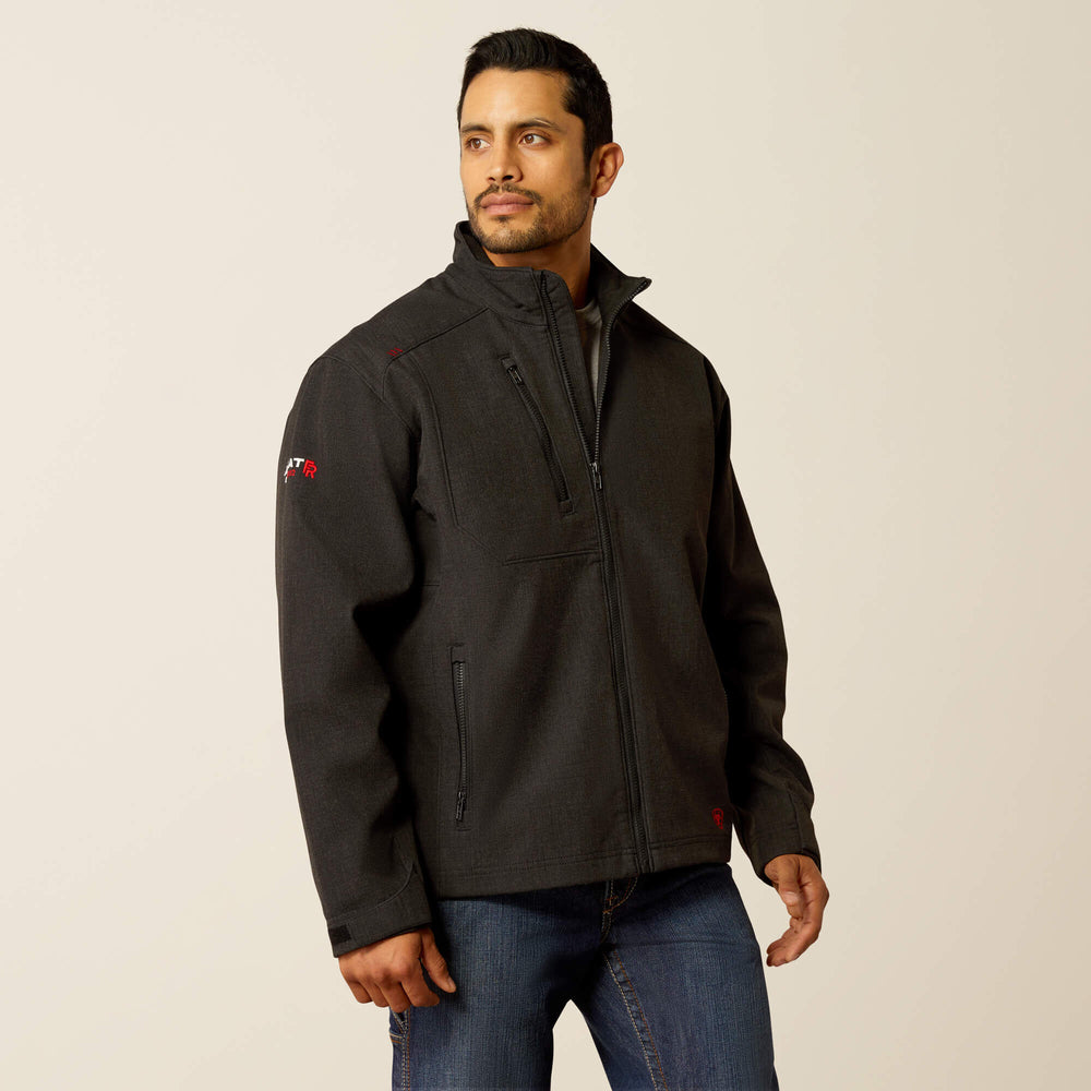 FR Team Logo Jacket Men - BLACK/MEXICO