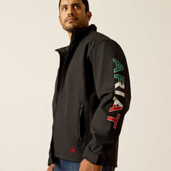FR Team Logo Jacket Men - BLACK/MEXICO
