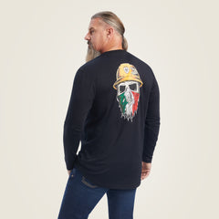 Rebar Workman Born For This T-Shirt Men - BLACK