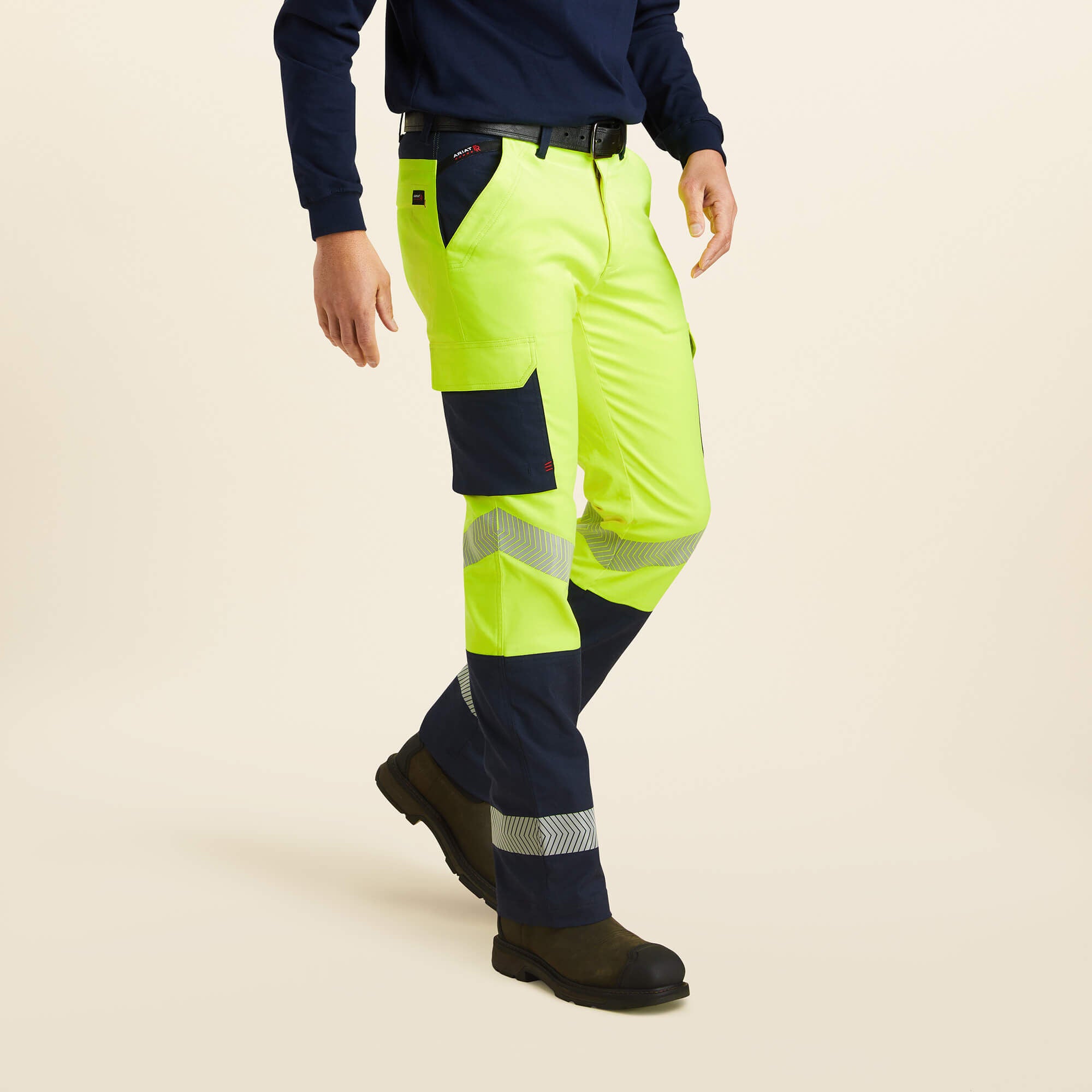 FR M7 Slim DuraStretch Duralight Twill Straight Pant Men - HI VIS YELLOW