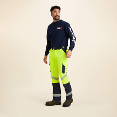 FR M7 Slim DuraStretch Duralight Twill Straight Pant Men - HI VIS YELLOW