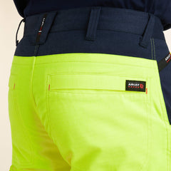 FR M7 Slim DuraStretch Duralight Twill Straight Pant Men - HI VIS YELLOW