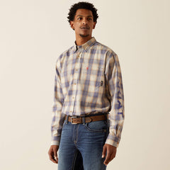 FR Crenshaw Logo Work Shirt Men - MOONBEAM