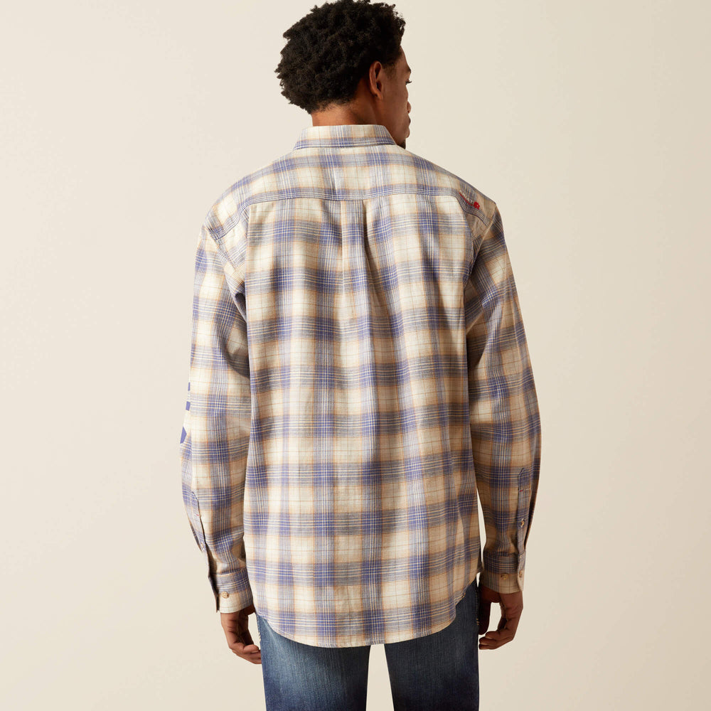 FR Crenshaw Logo Work Shirt Men - MOONBEAM
