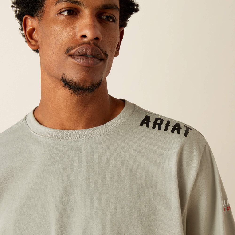 FR Work Hard Live Free T-Shirt Men - WILD DOVE