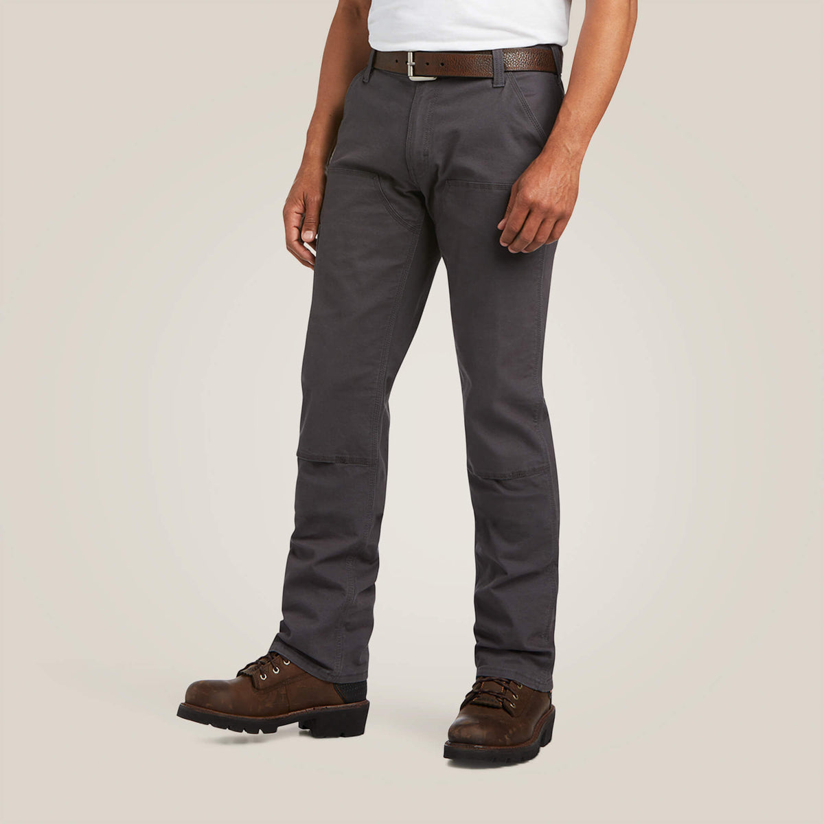 Rebar M7 Slim DuraStretch Made Tough Double Front Straight Pant Men - REBAR GREY