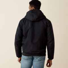 Rebar Washed DuraCanvas Insulated Jacket Men - BLACK