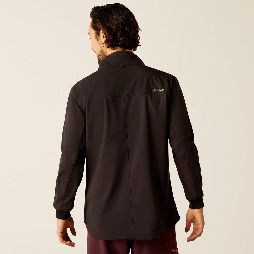 Conrad Utility Scrub Jacket Men - BLACK