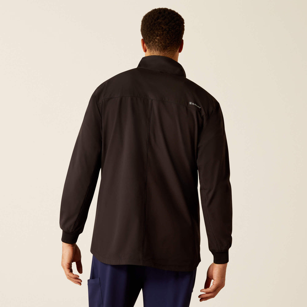 Conrad Utility Scrub Jacket Men - BLACK