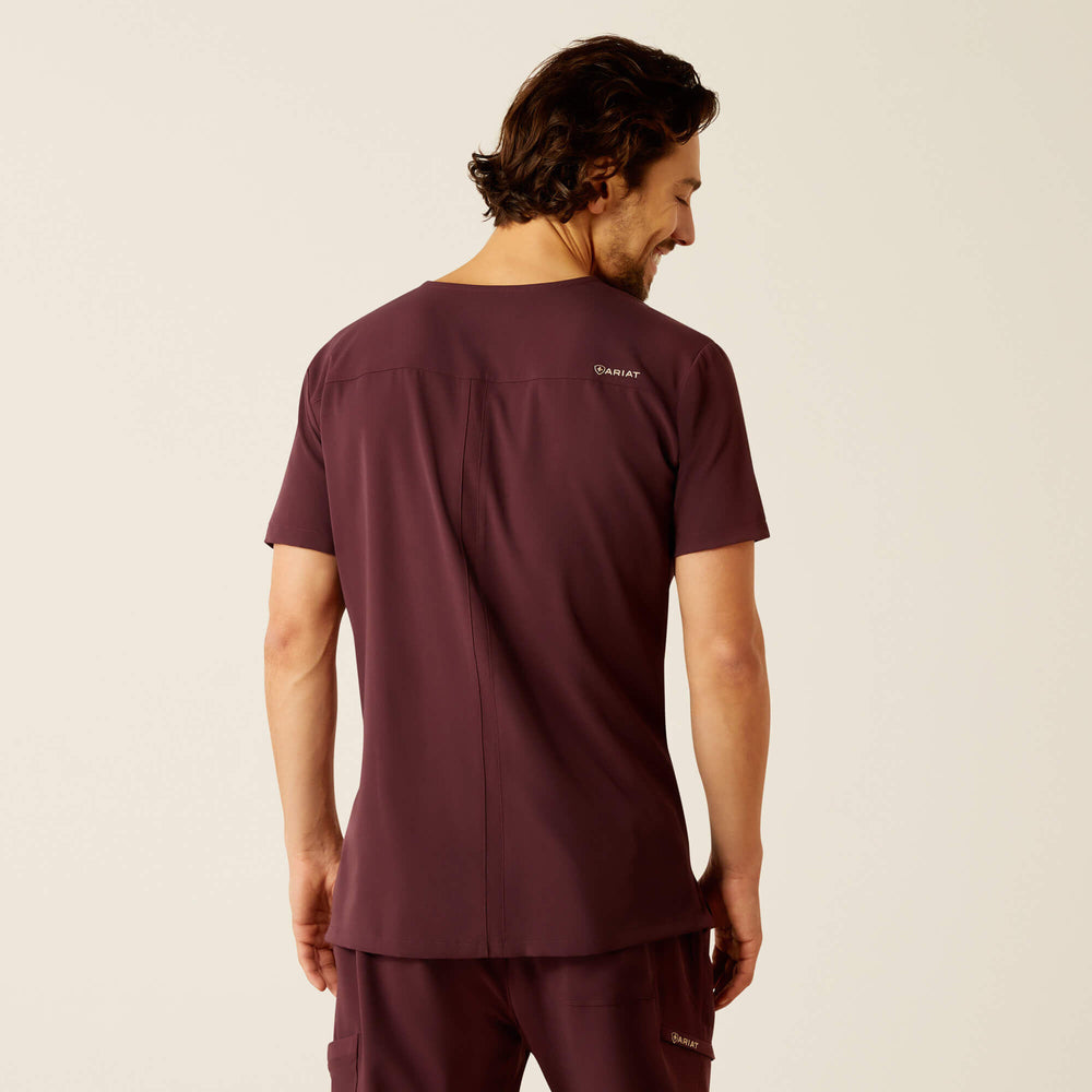 Whitman Scrub Top Men - WINETASTING