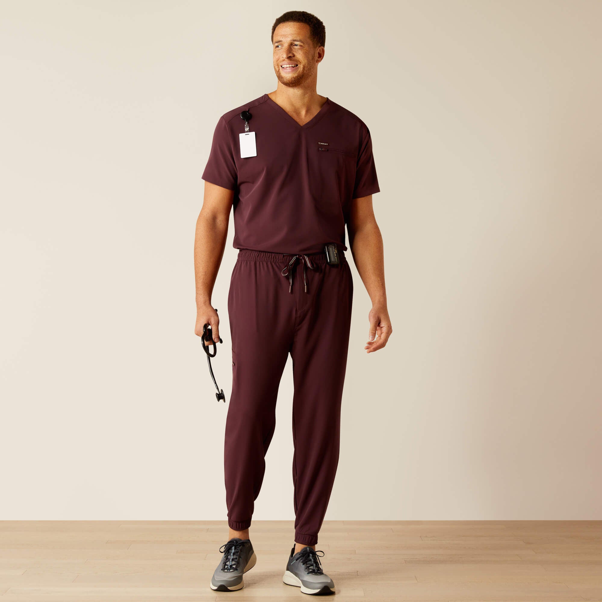 Whitman Scrub Top Men - WINETASTING