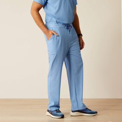 Jacobi Utility Stretch Scrub Pant Men - LIGHT BLUE HEATHER