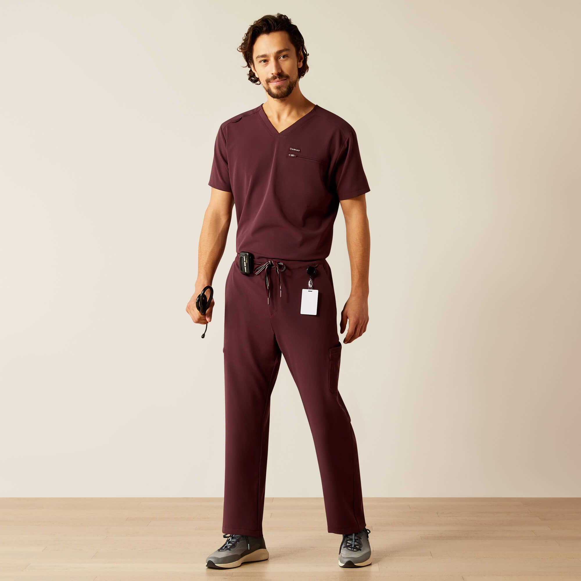 Jacobi Utility Stretch Scrub Pant Men - WINETASTING