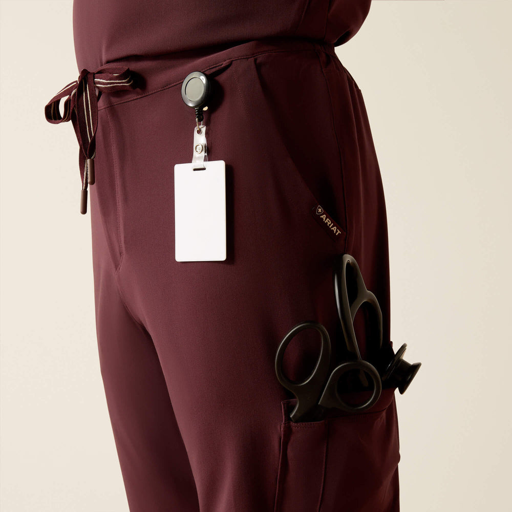 Jacobi Utility Stretch Scrub Pant Men - WINETASTING