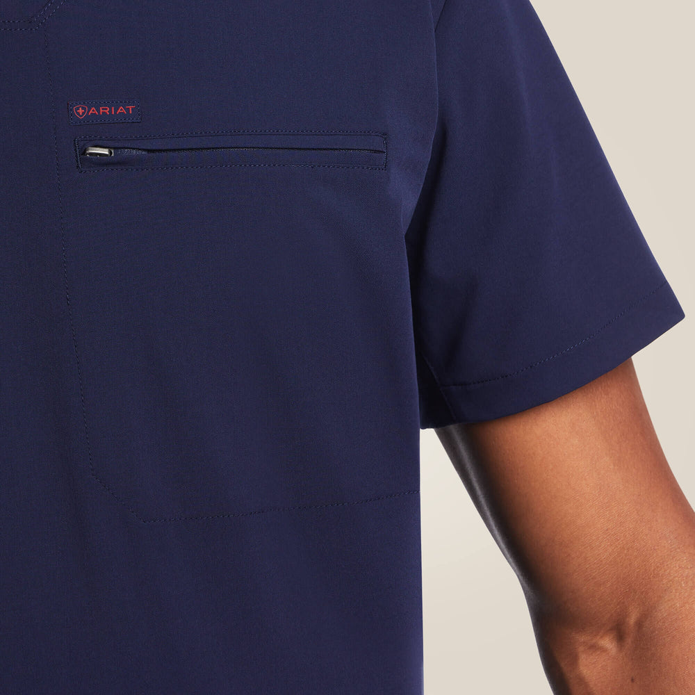 Whitman Scrub Top Men - NAVY