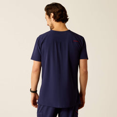Whitman Scrub Top Men - NAVY
