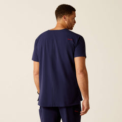 Whitman Scrub Top Men - NAVY