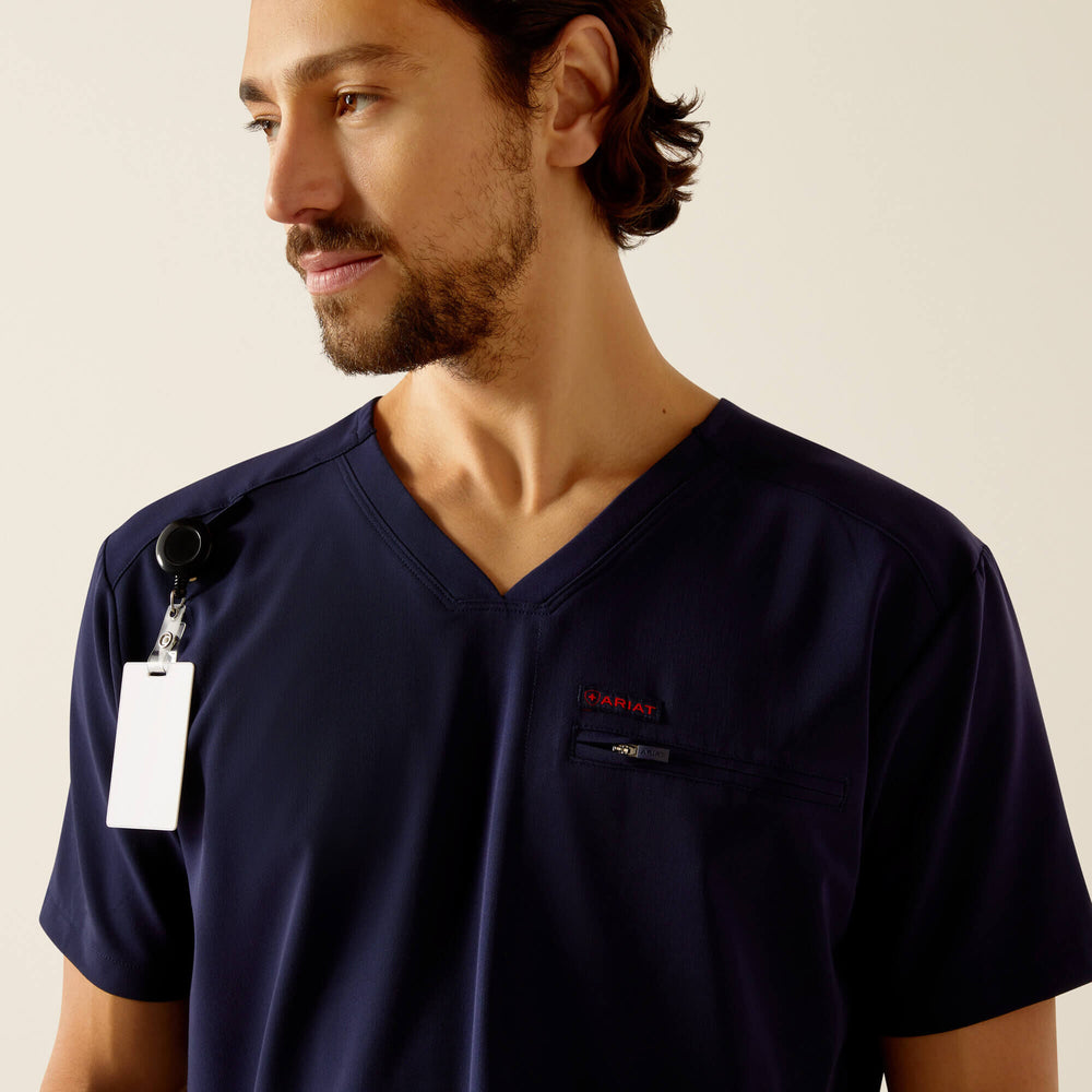 Whitman Scrub Top Men - NAVY