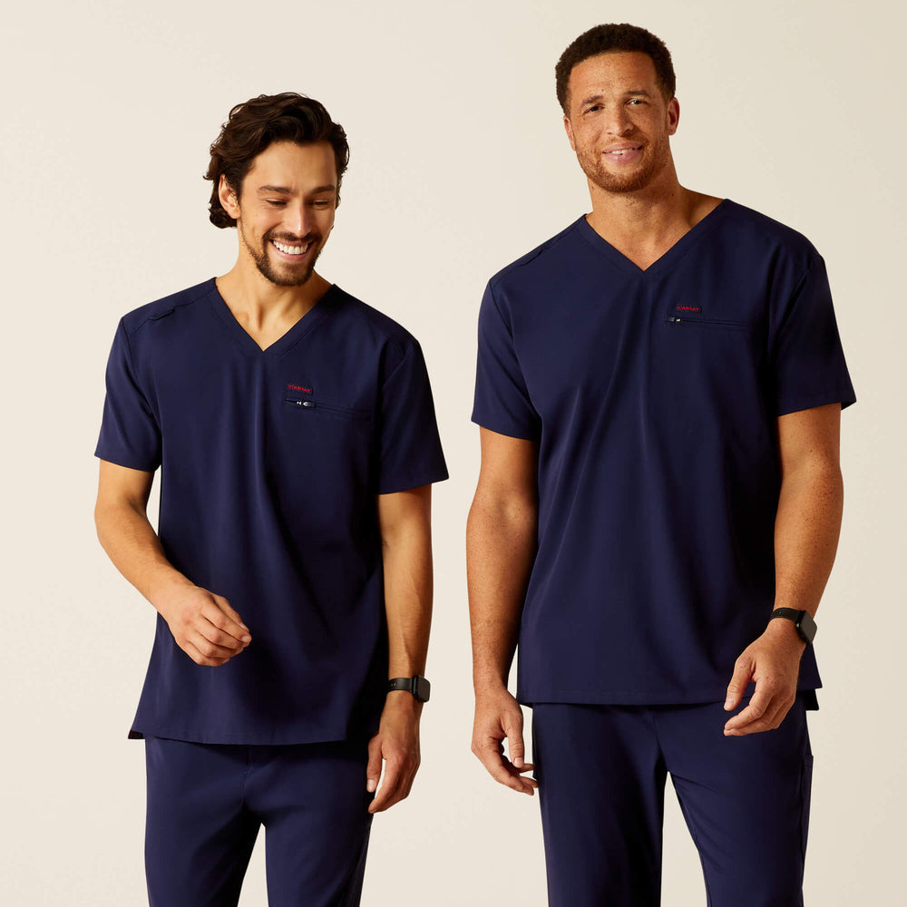 Whitman Scrub Top Men - NAVY