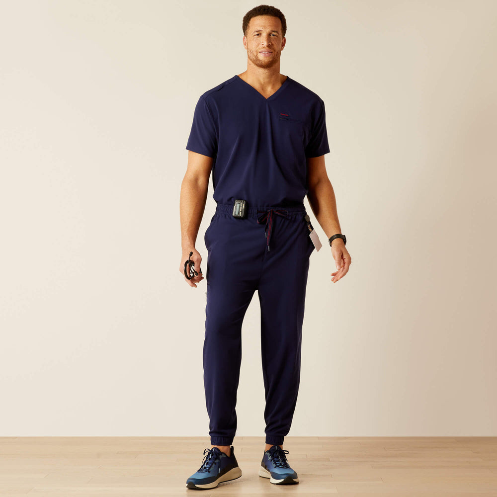Drew Cargo Stretch Jogger Scrub Pant Men - NAVY