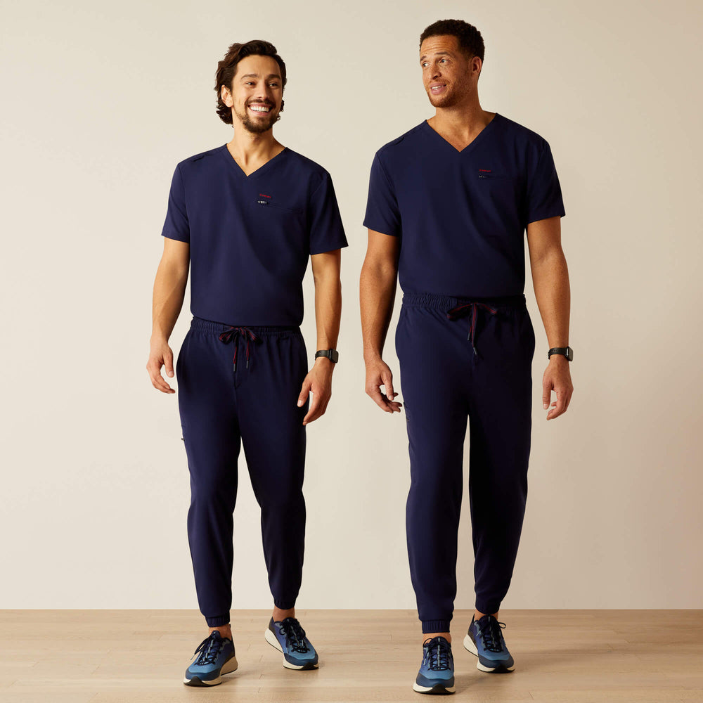 Drew Cargo Stretch Jogger Scrub Pant Men - NAVY