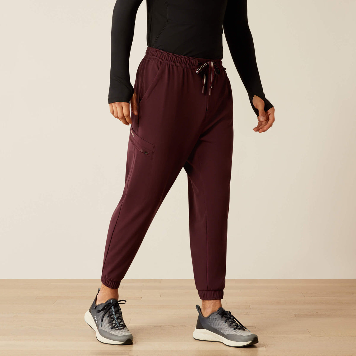 Drew Cargo Stretch Jogger Scrub Pant Men - WINETASTING