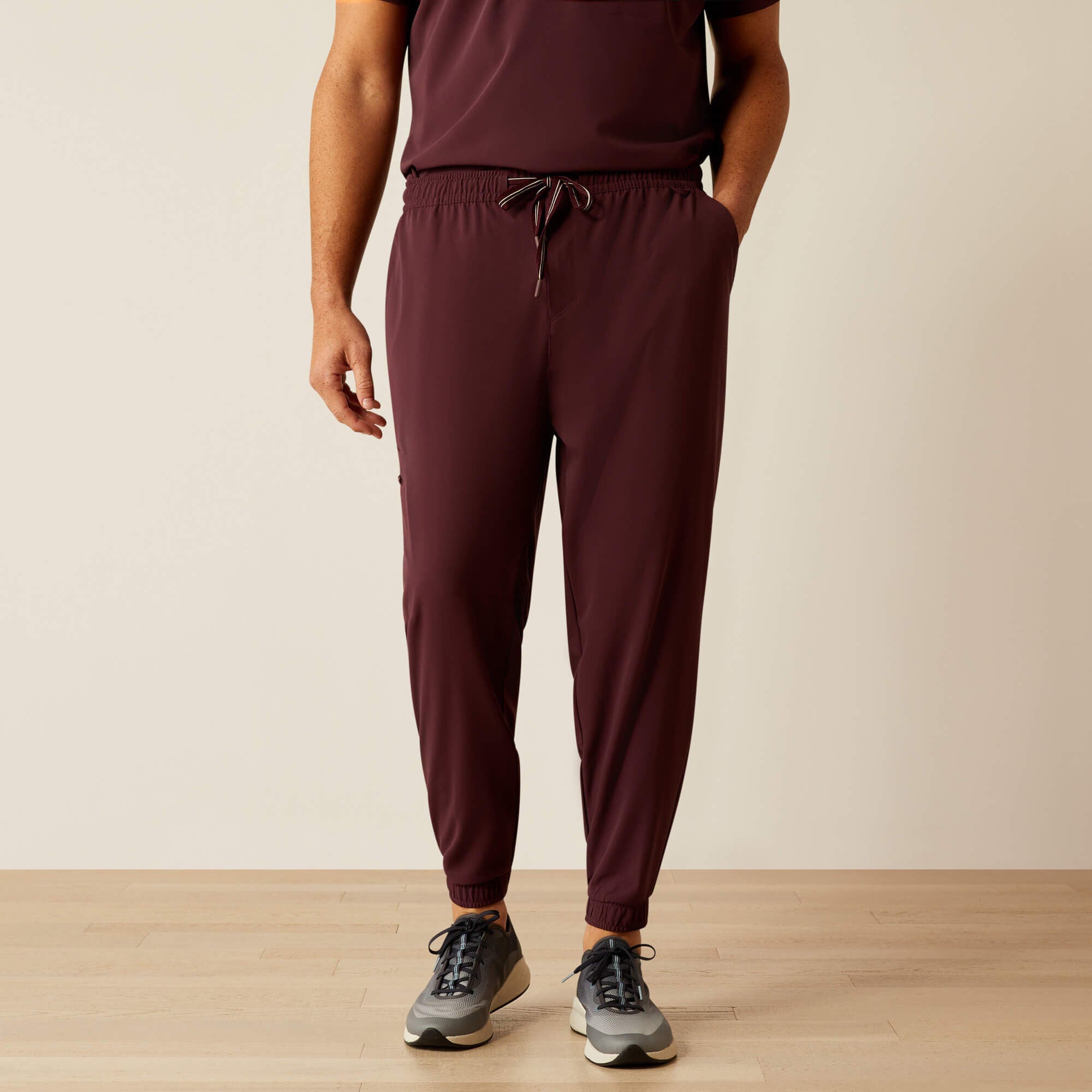Drew Cargo Stretch Jogger Scrub Pant Men - WINETASTING