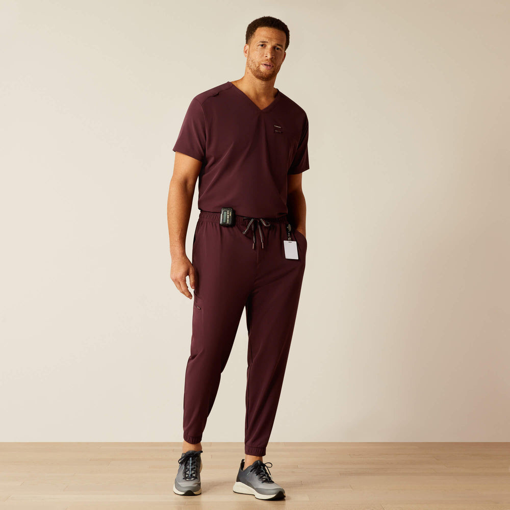 Drew Cargo Stretch Jogger Scrub Pant Men - WINETASTING