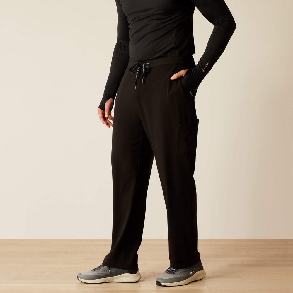 Jacobi Utility Stretch Scrub Pant Men - BLACK