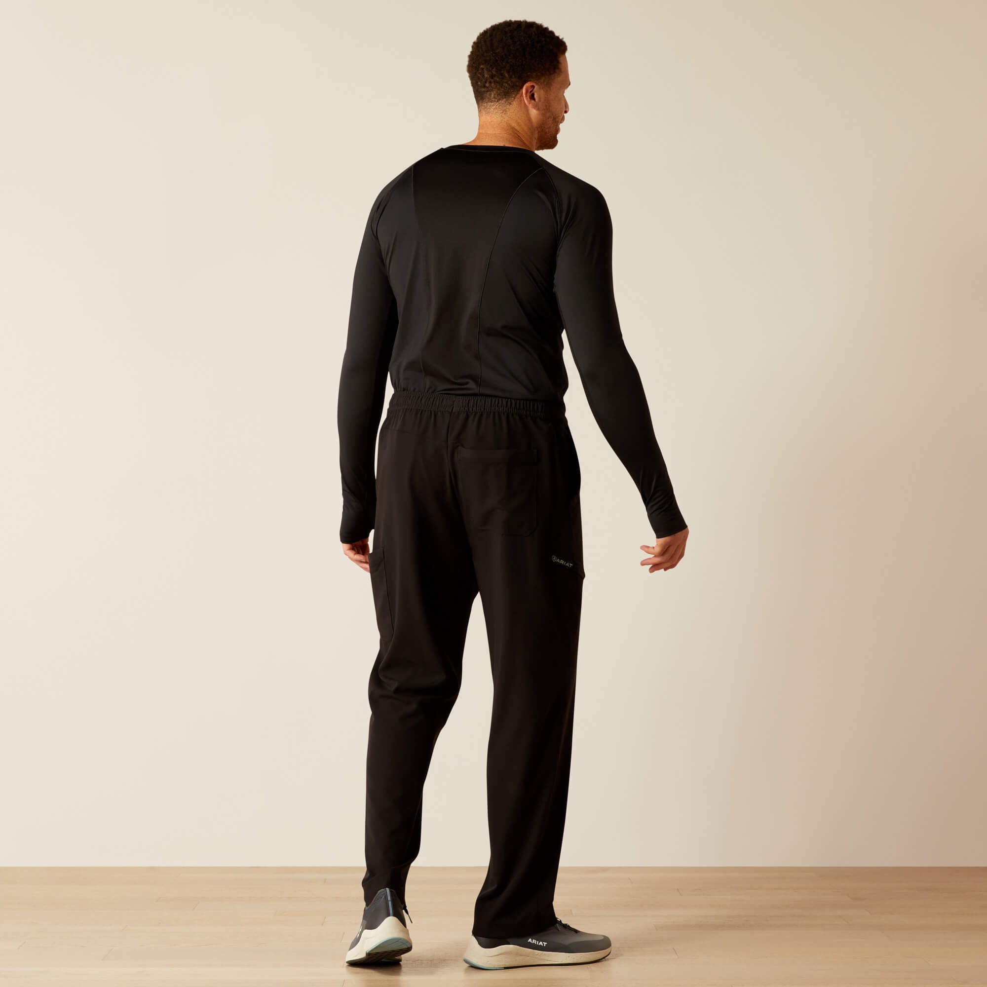 Jacobi Utility Stretch Scrub Pant Men - BLACK