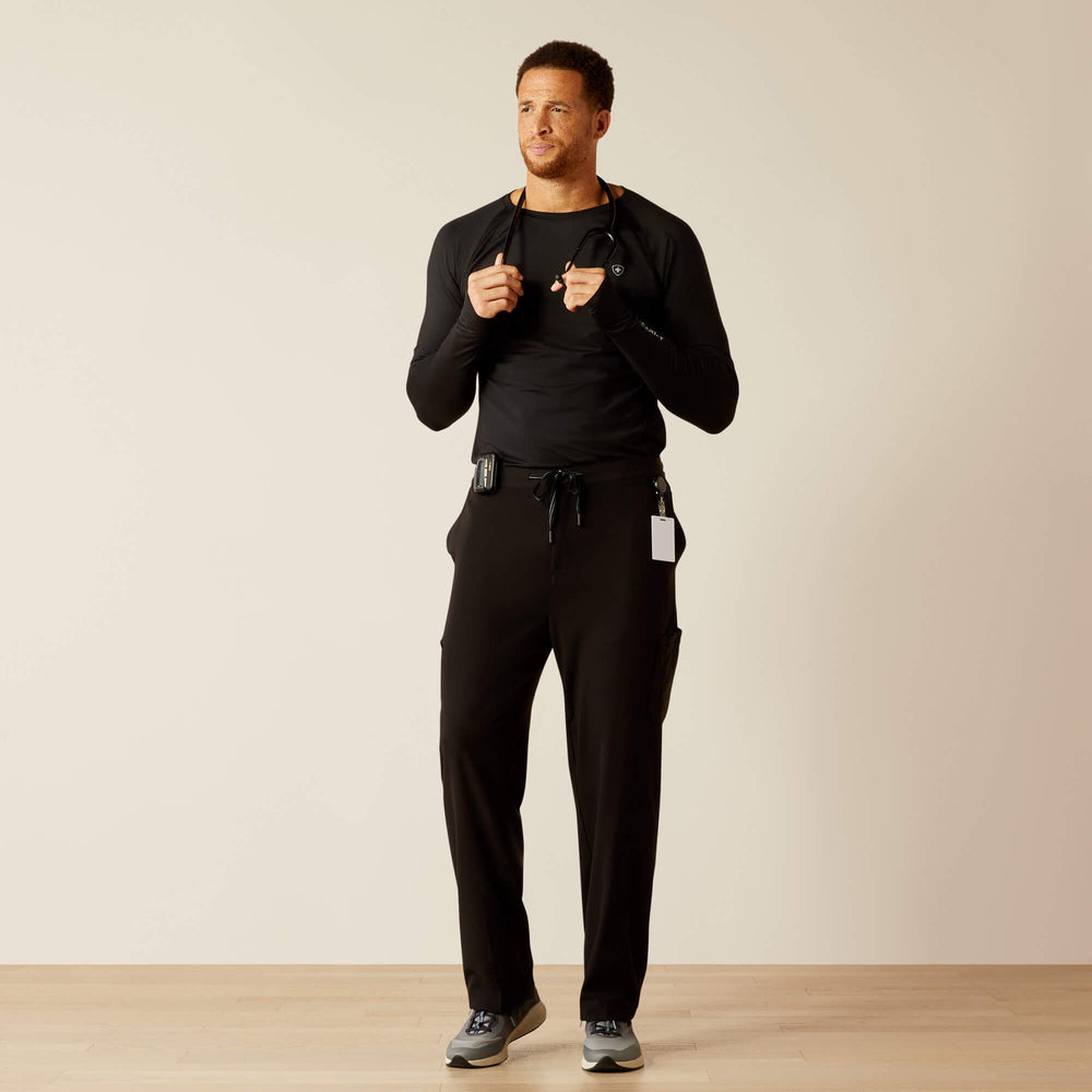 Jacobi Utility Stretch Scrub Pant Men - BLACK