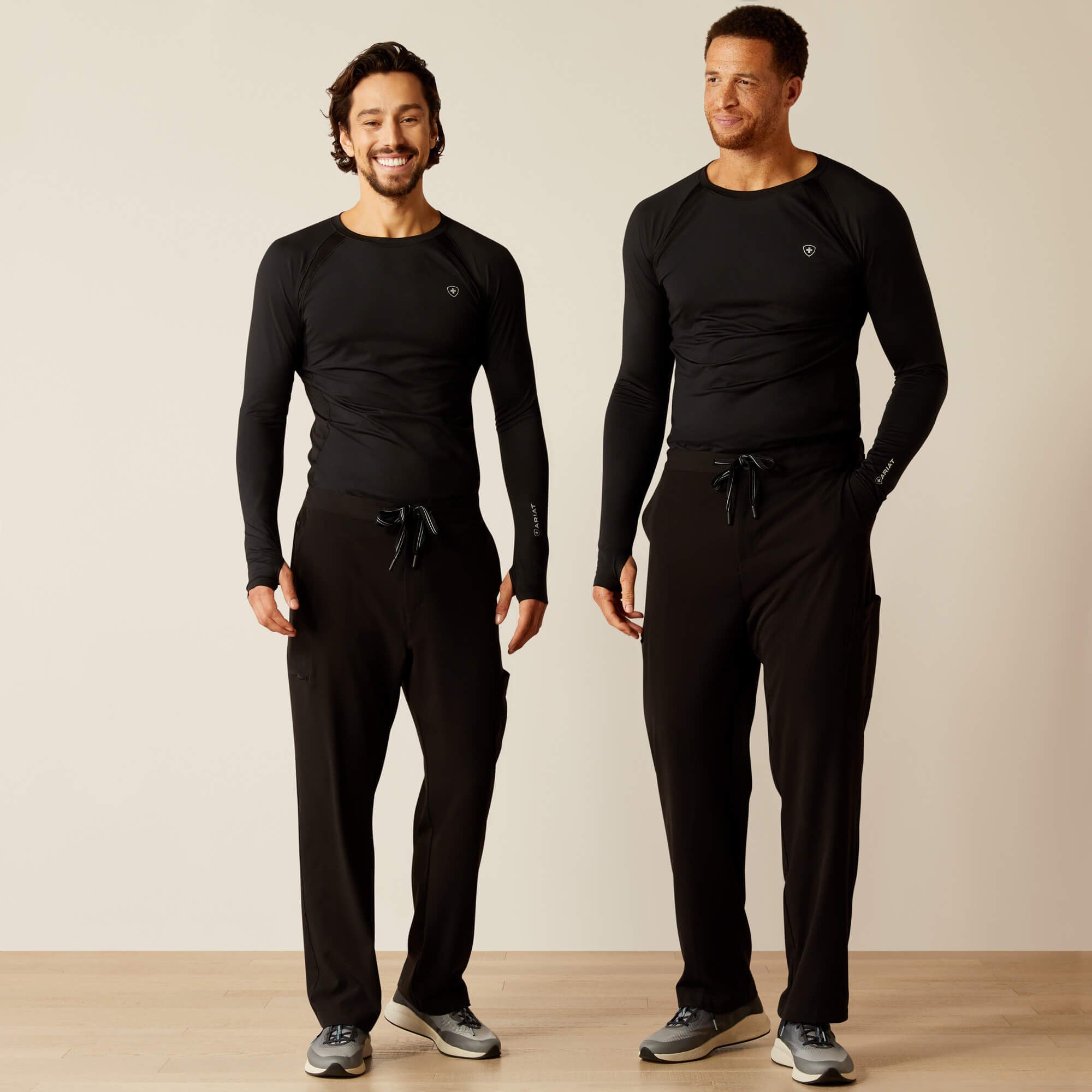 Jacobi Utility Stretch Scrub Pant Men - BLACK