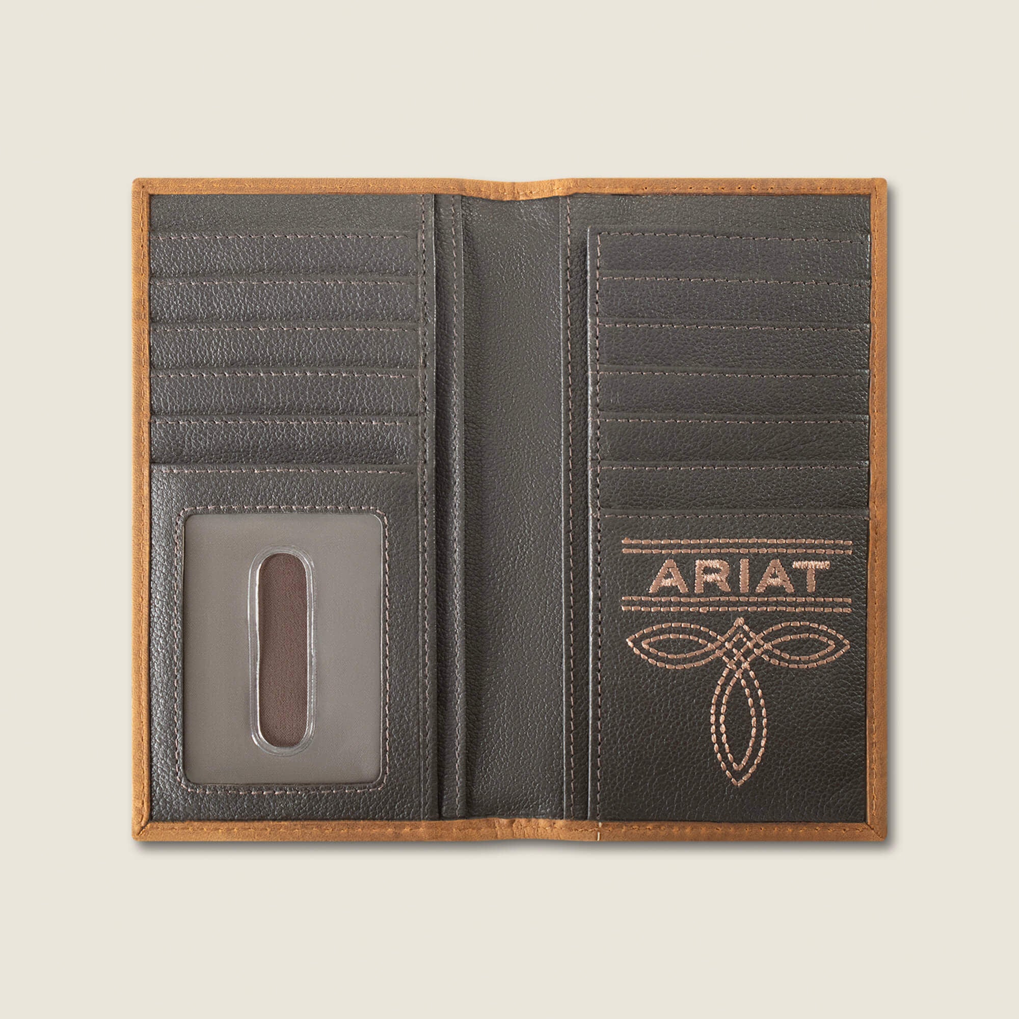 Patchwork Embroidered Logo Rodeo Wallet Men - MULTI